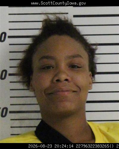 Booking photo of Destiny Howard