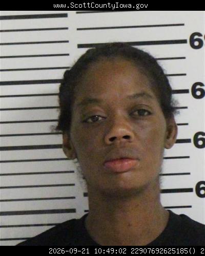 Booking photo of Teria Robinson