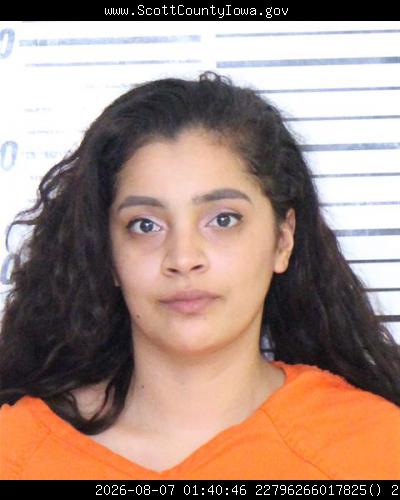 Booking photo of Ashley Monge