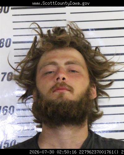 Booking photo of Nicholas Larsen