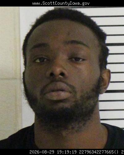 Booking photo of Desean Williams