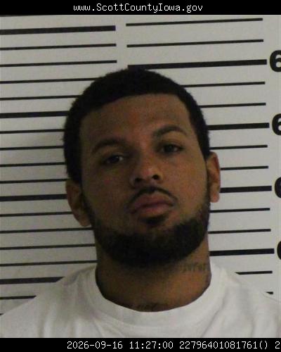 Booking photo of Malaki Shell