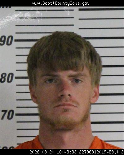 Booking photo of Lucas Jacobson