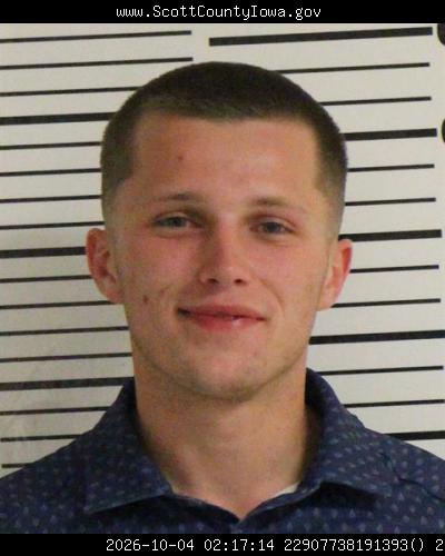 Luke Biggane booking photo
