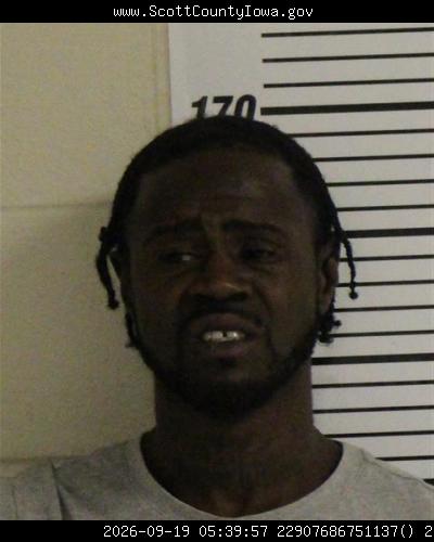 Booking photo of Dwayne Williams