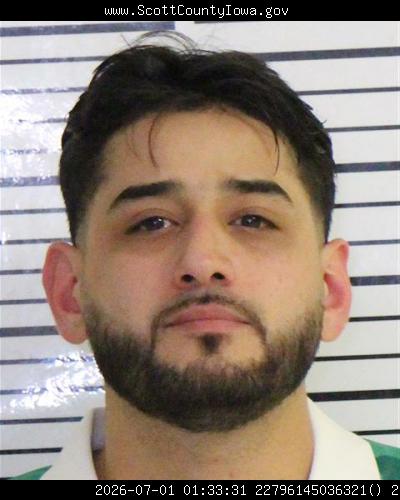 Booking photo of Pablo Melendez