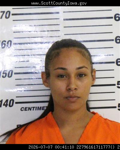 Booking photo of Aliyah Morris Stone