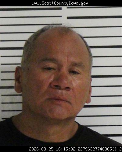 Booking photo of Raul Liendo