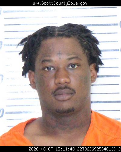 Booking photo of Darian Mitchell