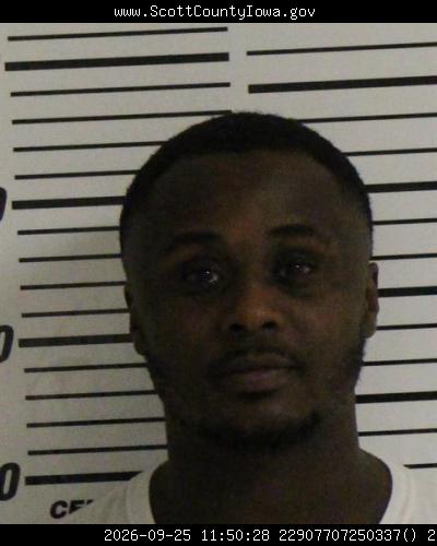 Booking photo of Devon Davis
