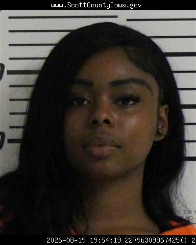 Booking photo of Arriauna Bennett