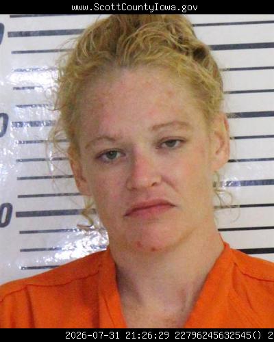 Justine Miller booking photo