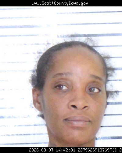 Booking photo of Taneshia Coleman