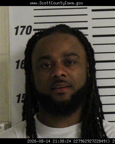 Booking photo of Davon Wright