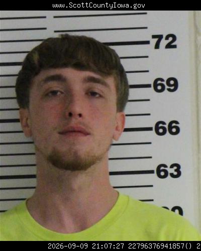 Booking photo of Jackson Wilson