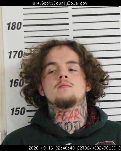 Booking photo of Bradley Cunningham