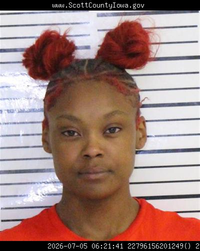 Booking photo of Amiriana Banks