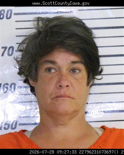 Booking photo of Melinda Temple