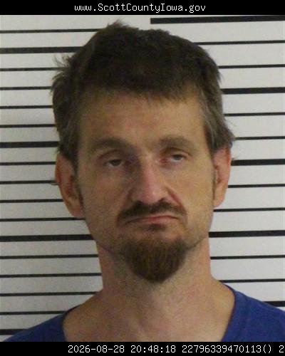 Booking photo of Matthew Rohwedder