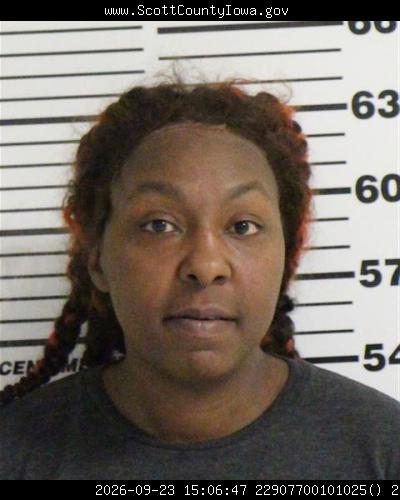 Booking photo of Ariel Bruce