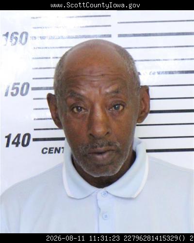 Booking photo of Vincent Parrow