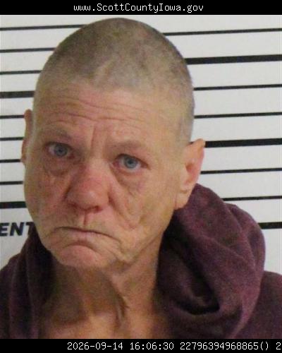 Booking photo of Jayne Klopfenstein