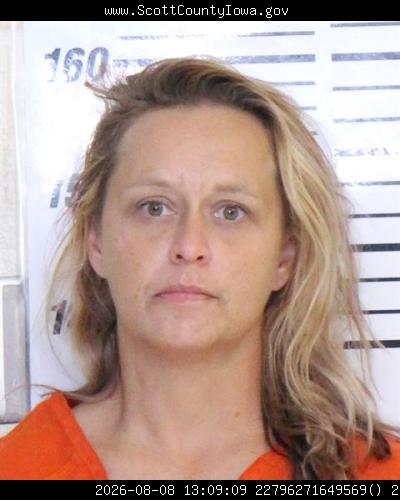Booking photo of April Sanders