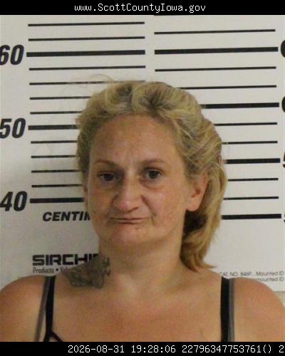 Booking photo of Christina Williams