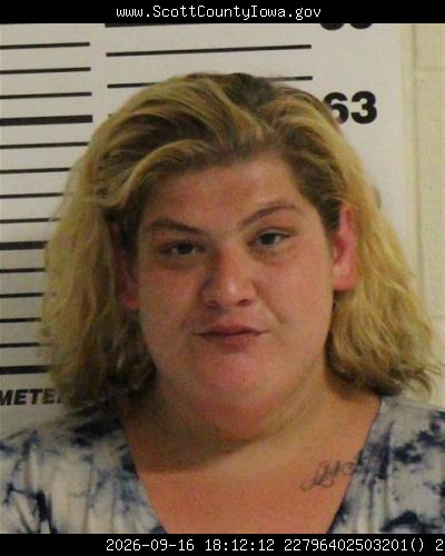 Booking photo of Abbie Boetger