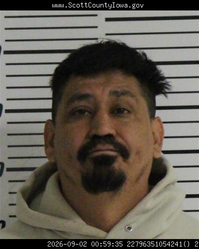 Booking photo of Alejandro Rangel
