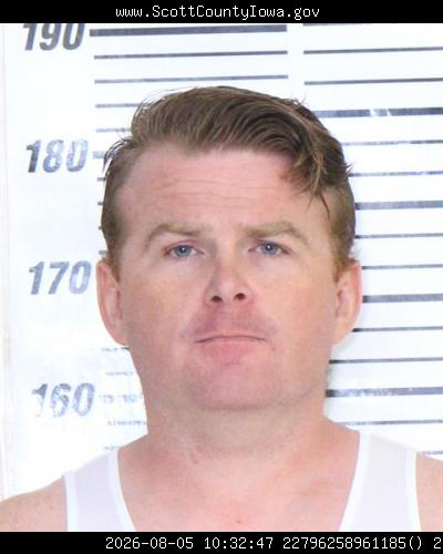 Booking photo of Michael Burke
