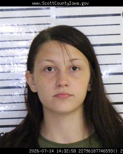 Booking photo of Mariah Larrison