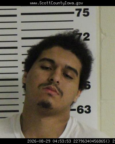 Booking photo of Bader Bouhafid