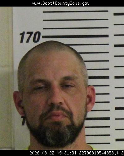 Booking photo of Andrew Martens