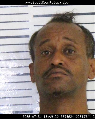 Yonas Abraham booking photo