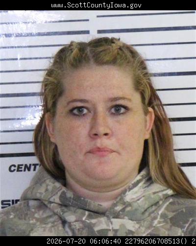 Booking photo of Alexis Orcutt