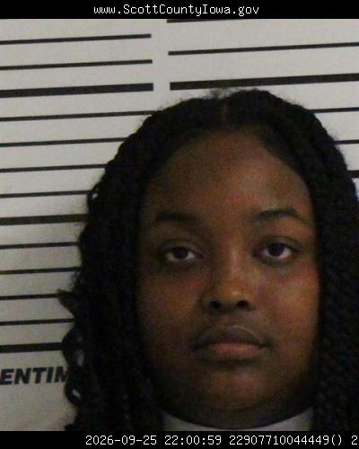 Booking photo of Asia Harris