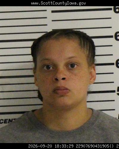 Booking photo of Kaylei Hurt