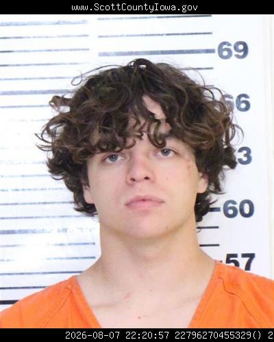 Booking photo of Connor Schnell