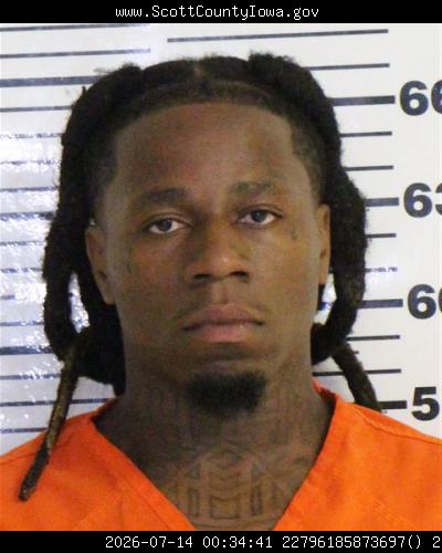 Booking photo of Carlos Wesley