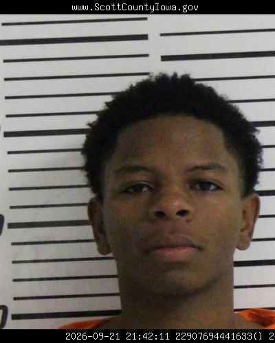 Booking photo of Davion Davis