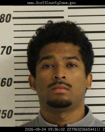 Booking photo of Keenan Mccall