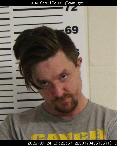 Booking photo of Chad Lovedy