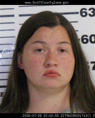 Booking photo of Mackenzie Rizzo