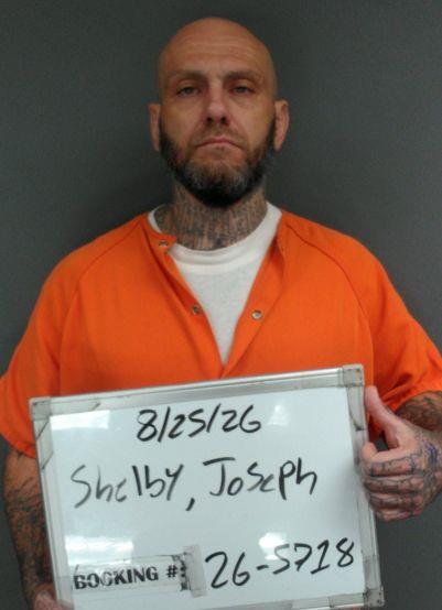 Booking photo of Joseph Shelby