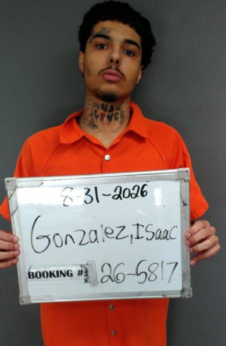 Booking photo of Isaac Gonzalez