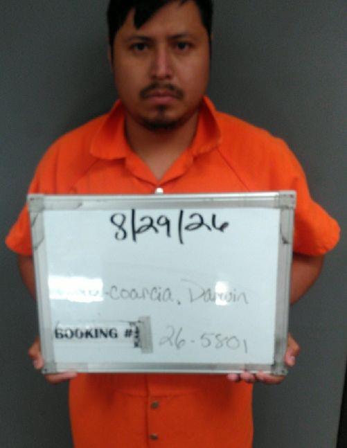 Booking photo of Darwin Cruz-coarcia