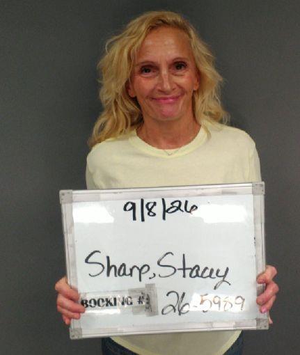 Booking photo of Stacey Sharp