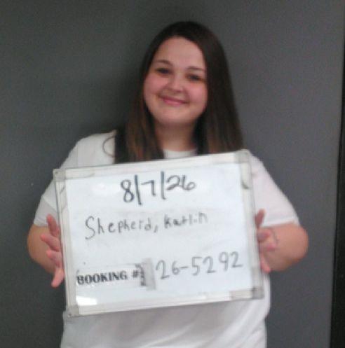Booking photo of Katlin Shepherd