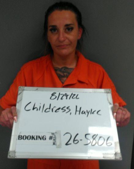 Booking photo of Haylee Childress